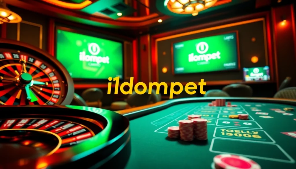 Experience the thrill of i1dompet with high-stakes poker tables and vibrant casino games.