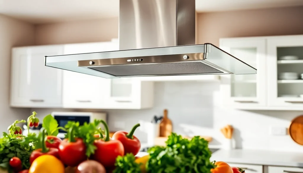 Transform your cooking space with a stylish cooker hood, designed for modern kitchens.
